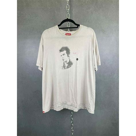Vintage Y2K Vestal Sid Vicious Sex Pistols Punk T Shi Gem