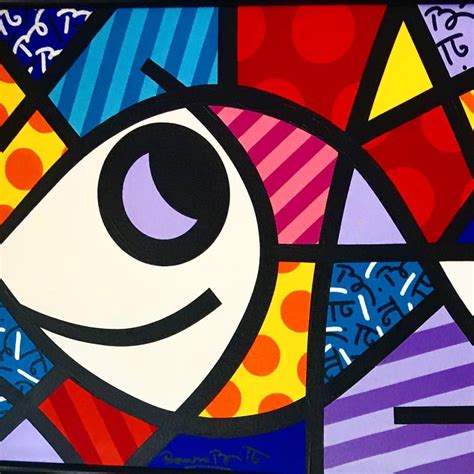 Romero Britto O Peixe - Romero Britto O Peixe - RETOEDU