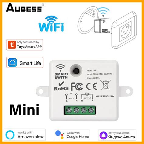 Bezprzewodowy Wifi Inteligentny Prze Cznik Wiat A Mhz Rf Panel