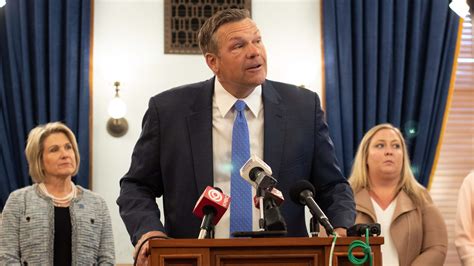 Kris Kobach delivers advice on new law targeting transgender Kansans