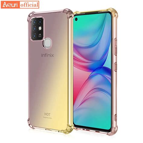 Funda de teléfono de silicona a prueba de golpes para Infinix funda de TPU para Infinix Hot 11