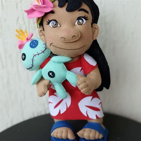 Kit Lilo E Stitch Em Feltro Elo Produtos Especiais