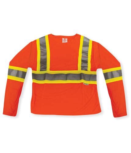 Hi Visibility Polyester Wicking Long Sleeve T Shirt Big K