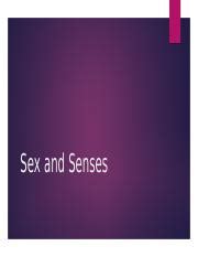Lesson Sex And Senses Pptx Sex And Senses Humans Are Predominantly Visual Our Societies