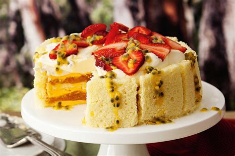 Mango And Passionfruit Trifle Cake