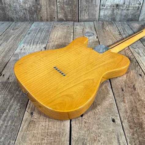 1985 Fender Mij 52 Reissue Telecaster Natural Guitars Electric Solid