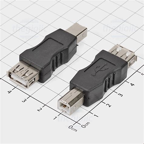 Đầu Chuyển Đổi Usb 20 Cái Type A Sang Đực Type B Chuyển đổi 2 đầu A B