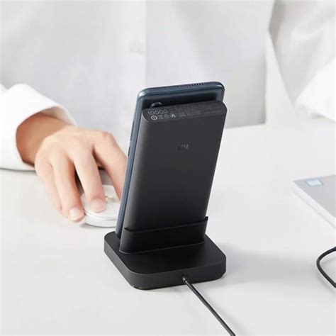 Xiaomi Mi 30W 2-in-1 Wireless Charger & Power Bank (WPB25ZM) - Black ...