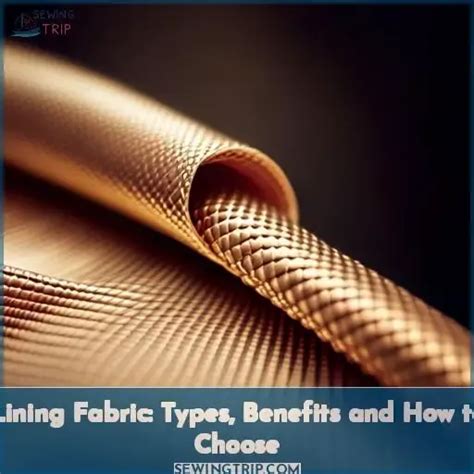 lining fabric types benefits    choose