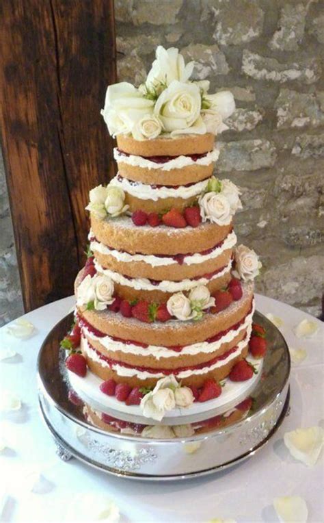Ideias De Naked Cake Para Decorar Sua Mesa De Casamento Enoivado