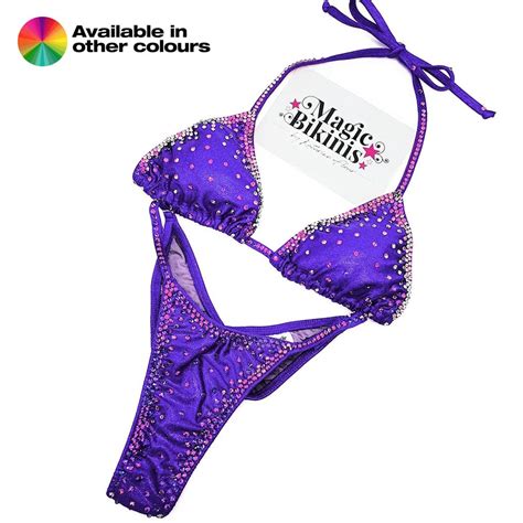 Quick Ship Bikini 234 Mystique Soft Cup Suit NPC IFBB Pro League Magic Bikinis Custom