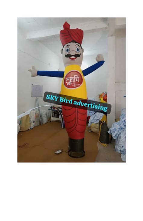 Nylon Advertising Air Dancer For Addvertising Size 10 Ft 12 Ft At Rs