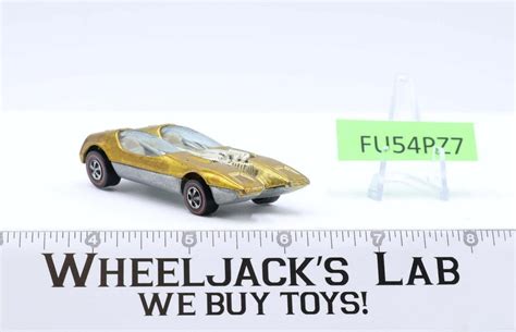 Splittin Image Gold Redline Hot Wheels Mattel Vintage Redline Rl Usa Wheeljack S Lab