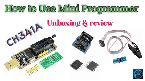 How to use Mini programmer | CH341A | unboxing & review | CH341A |# ...