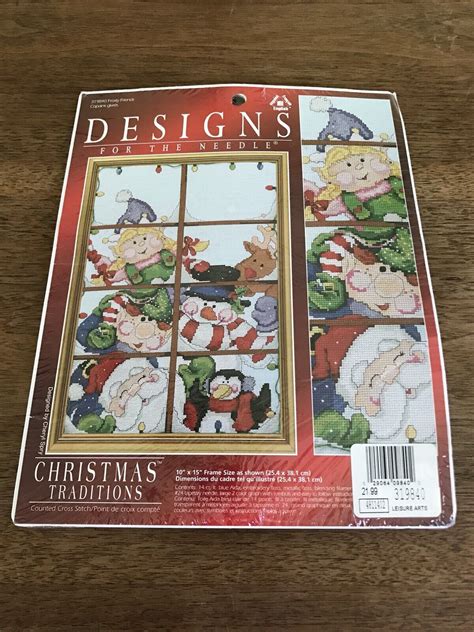 Designs For The Needle Christmas Traditions Cross Stitch Kit Ebay