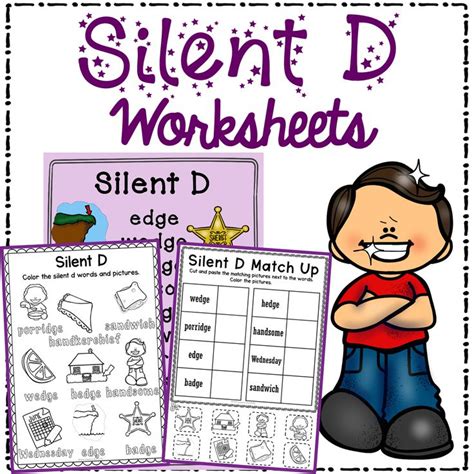 Silent D Worksheets Made By Teachers In 2022 Phonics Lessons