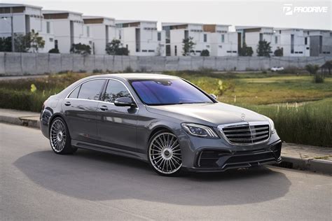 Benz S Class W222 ล้อ Vossen Hf 8 ชุดแต่ง Wald Prodrive Thailand