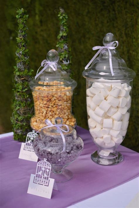 Mesa Dulce Para Una Boda íntima Y Familiar Palomitas De Caramelo