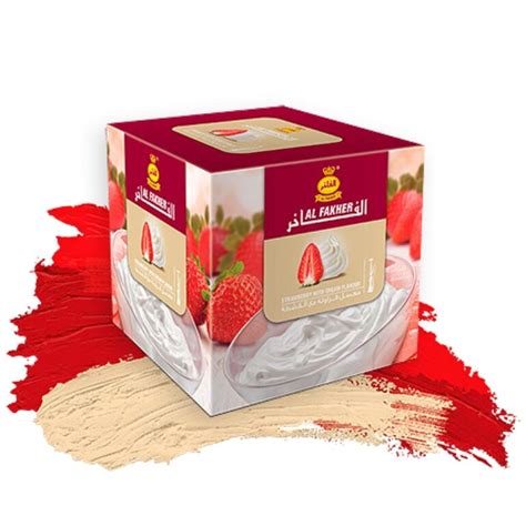 Hookah Tobacco Al Fakher Strawberry With Cream Wholesale Hookah