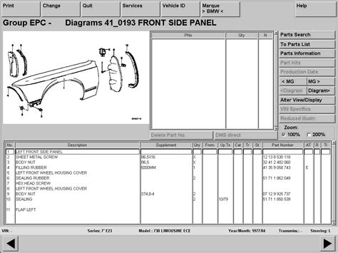 BMW Electronic Parts Catalogue (EPC) on CD