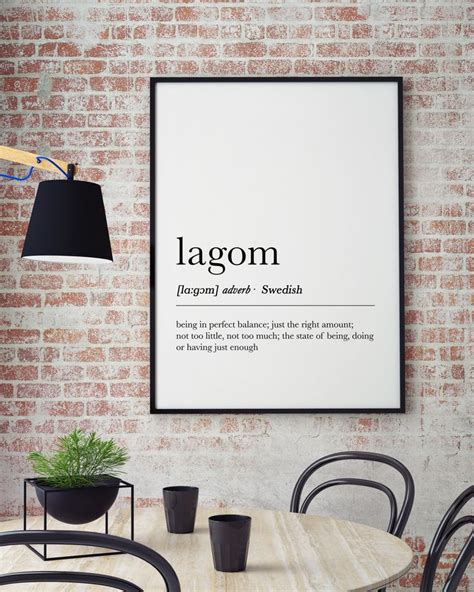 Fika Hygge Lagom Sisu Koselig Mysa Definition Set Of 6 Nordic