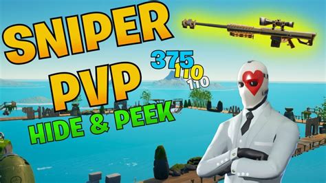 Sniper Duel Hide N Peek [ Snayn00 ] Fortnite Creative Map Code