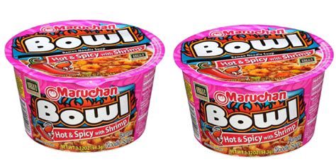 Maruchan Ramen Bowl Hot Spicy Shrimp Flavor Oz Pack Of Walmart