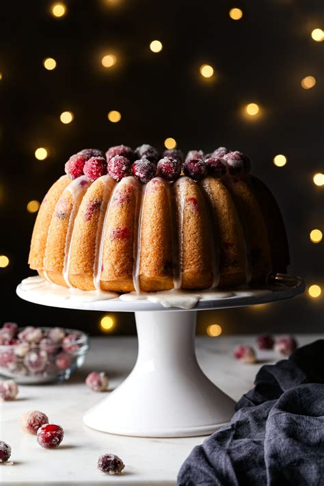 Orange Cranberry Bundt Cake - Wife Mama Foodie
