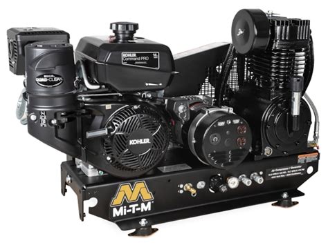 Mi T M 8 Gal Two Stage Base Mount Industrial Air Compressorgenerator