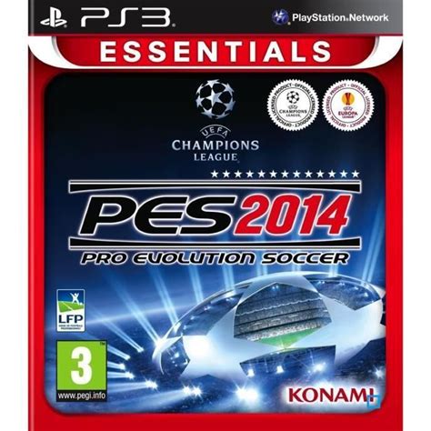 PES 2014 PRO EVOLUTION SOCCER ESSENTIALS Achat Vente Jeu Ps3