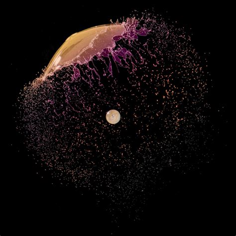 High-Speed Photography Captures Bursting Bubbles