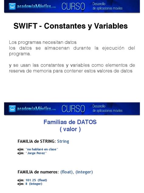 Nstantes Variables Pdf Variable Informática C Objetivo