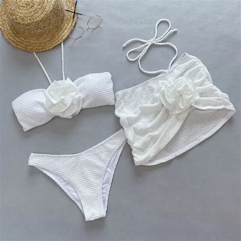 Piece Bikini Women Swimsuits Female Swimwear Beachwear Swimming