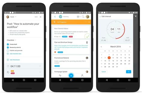 android project management apps  efficiency   move clickup