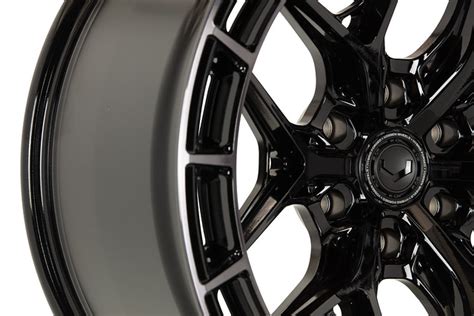 Vossen Hfx Ultra Deep Tinted Gloss Black Hybrid Forged Series