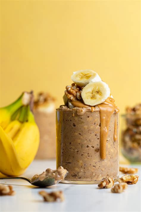 Banana Peanut Butter Overnight Oats Orchids Sweet Tea