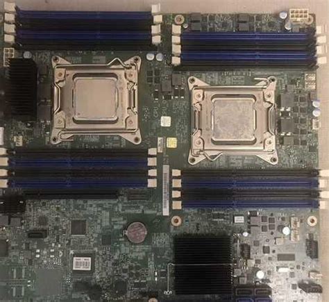 Материнская плата серверная с двумя xeon E5-2620 | Festima.Ru ...