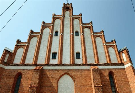 Jeziorany Ko Ci W Bart Omieja Architektura Redniowiecza I