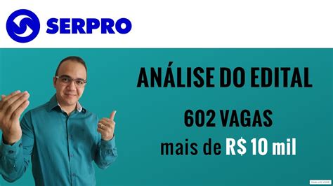 Análise Completa do Edital do SERPRO Dicas iniciais YouTube