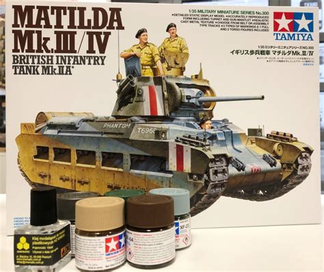 Matilda Mk Iii Iv Model Czo Gu Z Farbami I Klejem W Skali