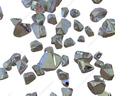 Nanodiamonds Illustration Stock Image F Science Photo