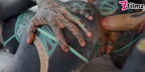 Tattooed Alt Babe Anuskatzz Enjoys Taking A Big Cock Up Her Tight Asshole Photos