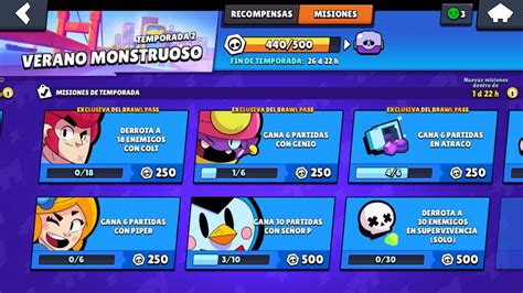 Brawl Stars Mejora El Reroll De Misiones Dentro Y Fuera Del Brawl Pass