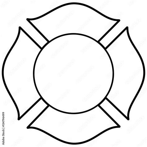 Maltese Cross Template