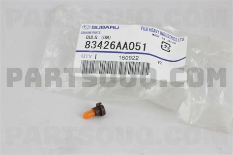 Bulb On Aa Subaru Parts Partsouq