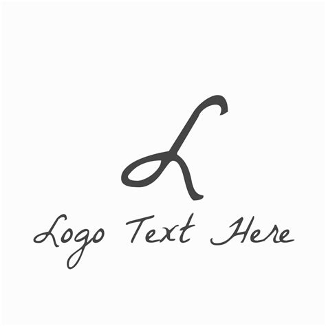 Handwritten Letter Logo | BrandCrowd Logo Maker