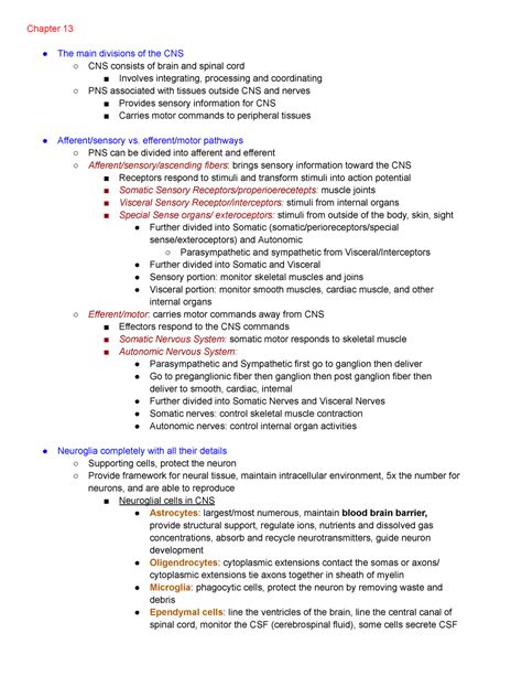 Anat Chapter Study Guide For Anat Quiz