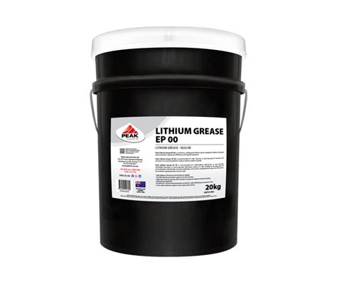 Peak Lithium Grease Ep 00 Peak Lubricants