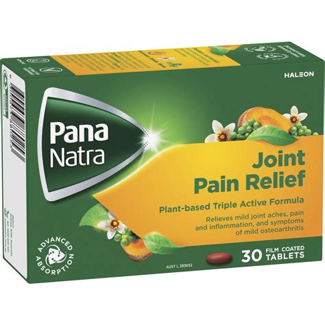 Pananatra Joint Pain Relief 30 Tablets Big W