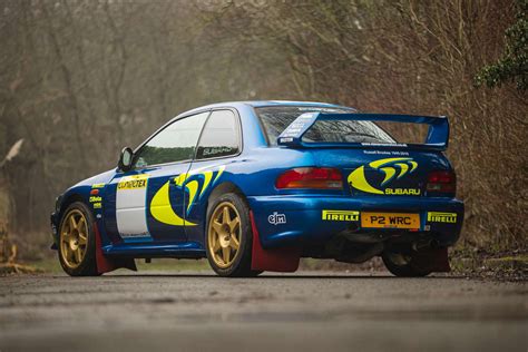 Ex Colin Mcrae Subaru Impreza S5 Wrc Rally Car Could Sell For Up To